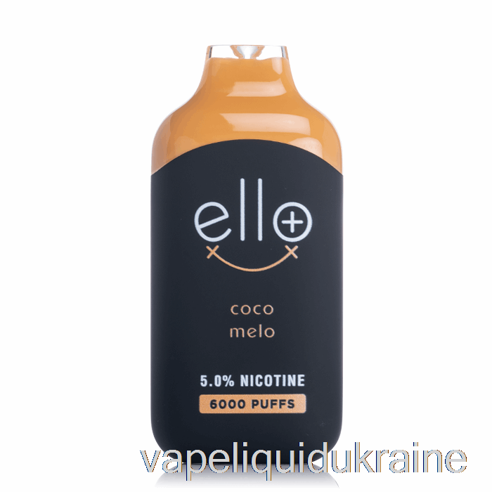 Vape Ukraine BLVK ELLO Plus 6000 Disposable Coco Melo